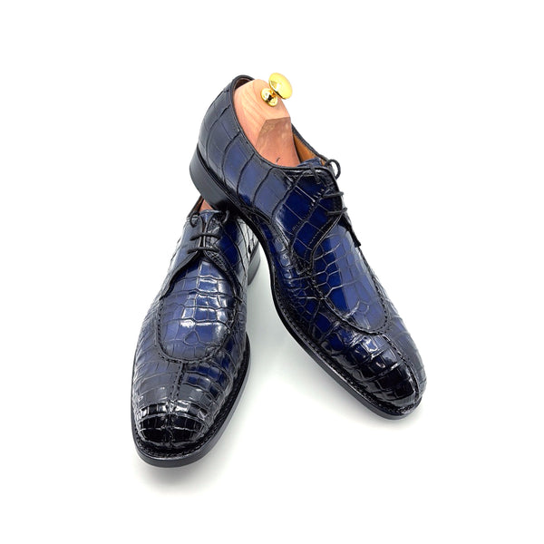 Ugo Vasare Jayden Alligator Shoe - Navy