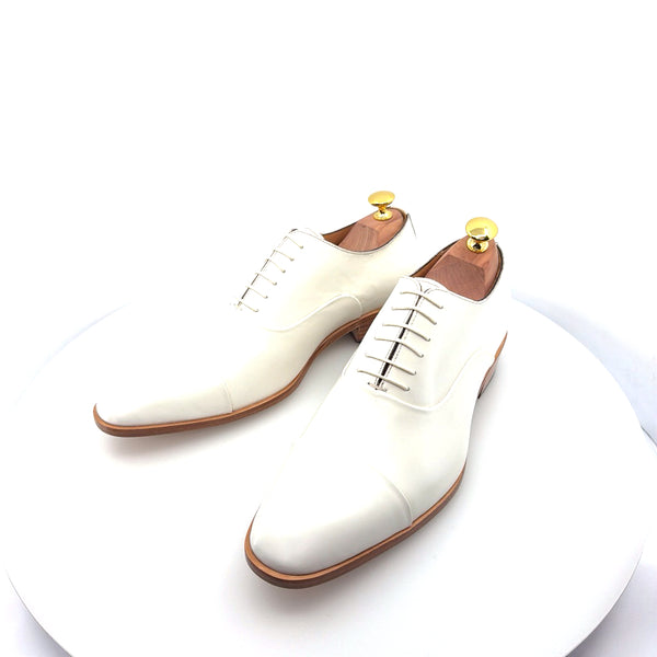 Ugo Vasare Vegas Leather Shoes - Cream