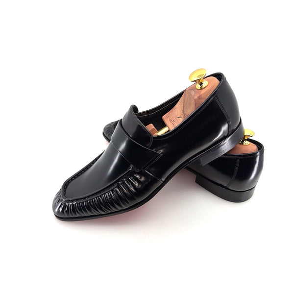 C Collection Nappa Leather Loafer - Black