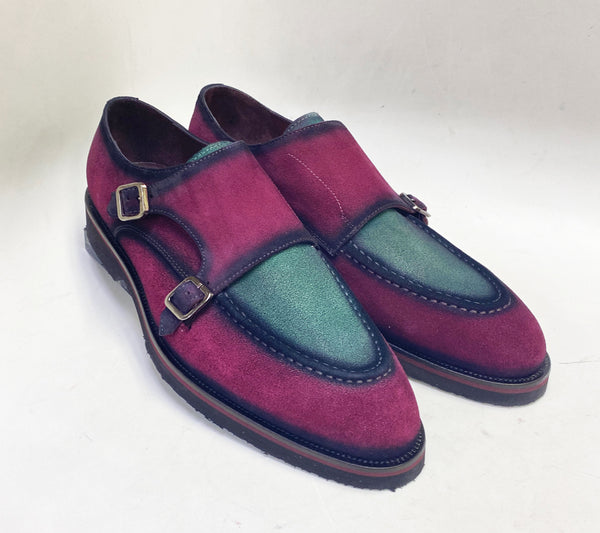 Style: C Collection Suede Belt Burgundy