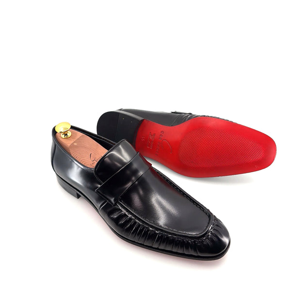 C Collection Nappa Leather Loafer - Black