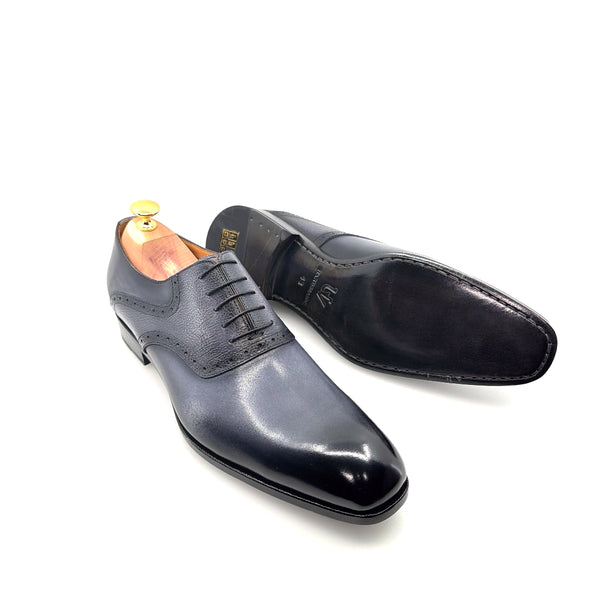 Ugo Vasare Leather Oxford - Grey