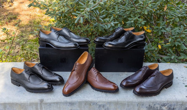 Ugo Vasare "Jayden" Pebble Grain Oxford-Brown