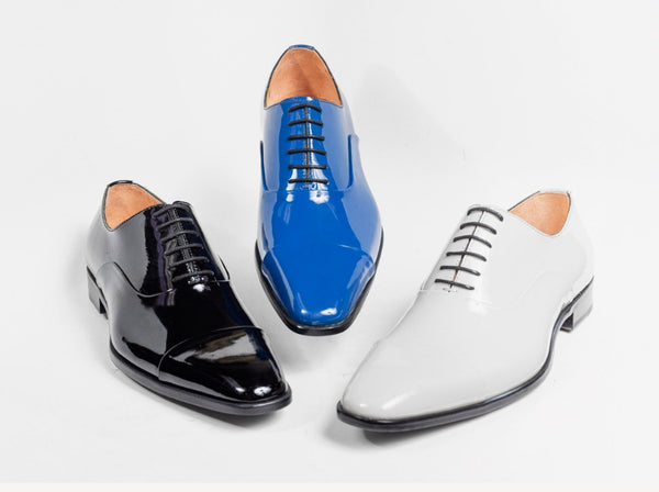 Ugo Vasare "New Orleans" Blue Patent