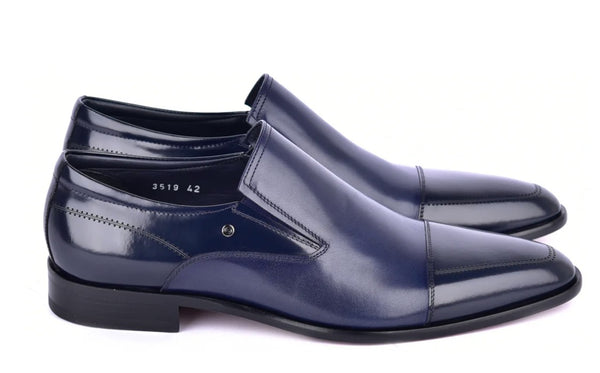 Corrente Calfskin Slip-On Shoe Navy