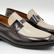 Load image into Gallery viewer, Style: C Collection Leather Belt Brown/Beige