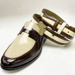Load image into Gallery viewer, Style: C Collection Leather Belt Brown/Beige