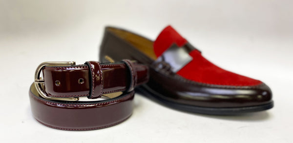 Style: C Collection Leather Belt Brown