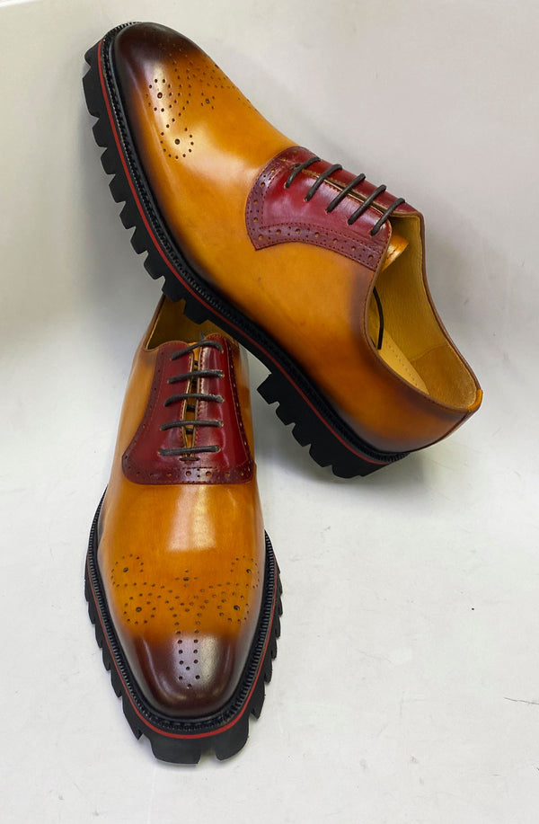 Style: 550-15-Cognac/Burgundy