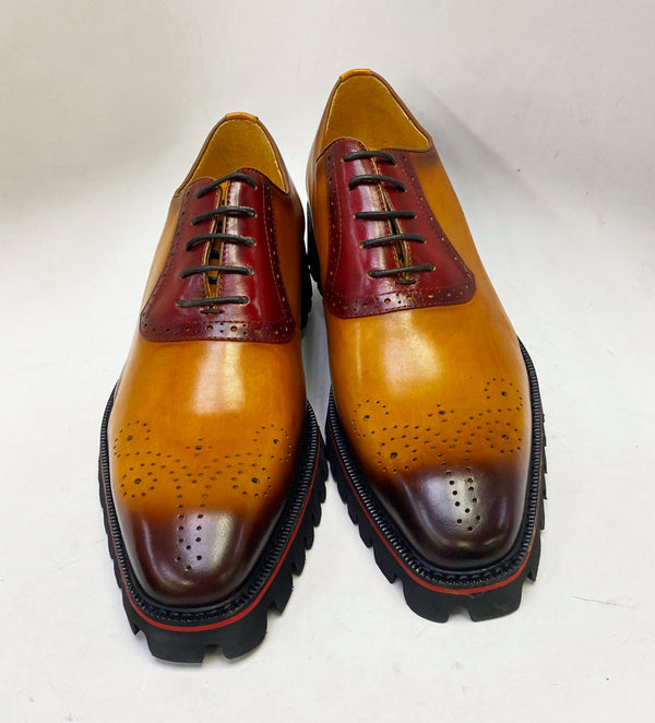 Style: 557-15-Cognac/Burgundy