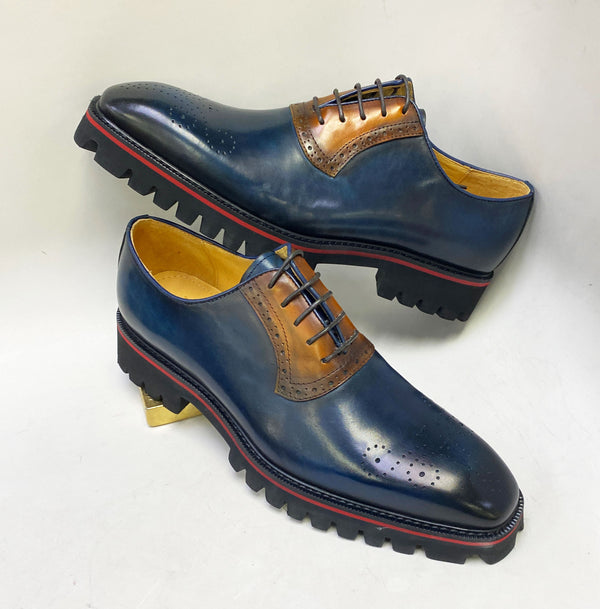 Style: 557-15-Navy/Cognac