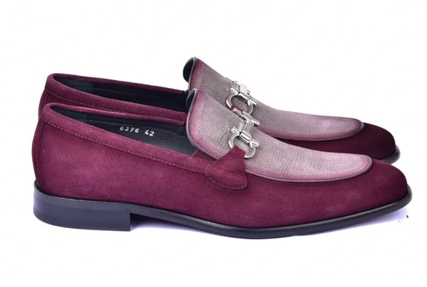 Style: 6376-Burgundy/Taupe