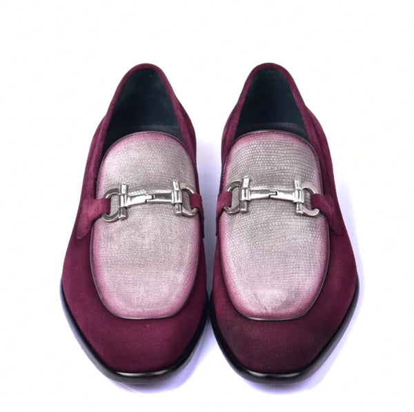 Style: 6376-Burgundy/Taupe