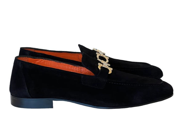 Pelle Suede Loafer Black