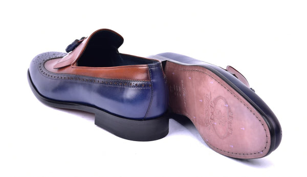 Style: 7397-Navy/Brown