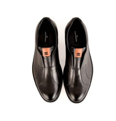 Corrente Dress Casual Slip On - Black