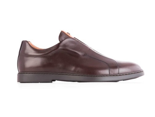 Corrente Dress Casual Slip On - Brown