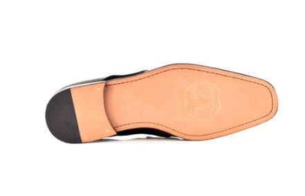 Corrente Loriblu Leather Loafer - Black