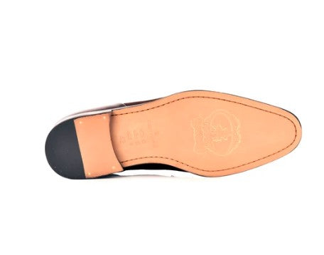 Corrente Lux Leather and Suede Cap Toe - Navy