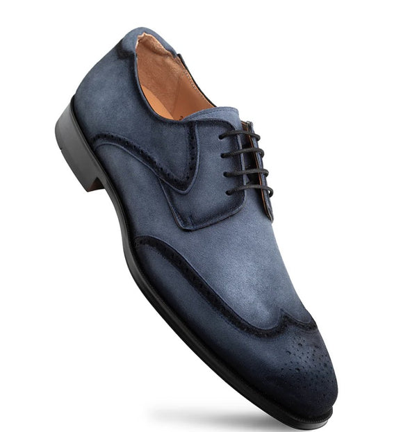 Style: Benante Suede Derby-Blue