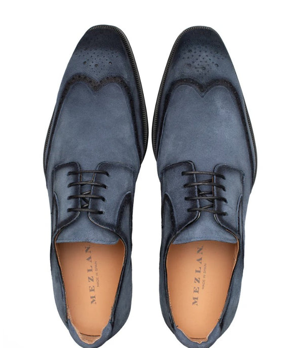 Style: Benante Suede Derby-Blue