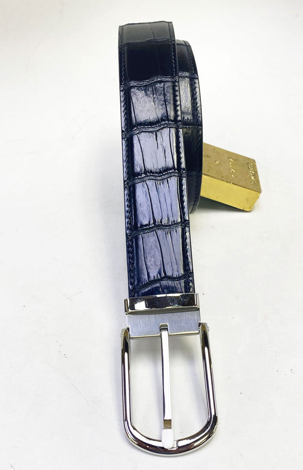 Style: Maurice Alligator Belt-Black