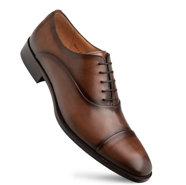 Mezlan Bocelli Cap Toe Oxford - Chestnut