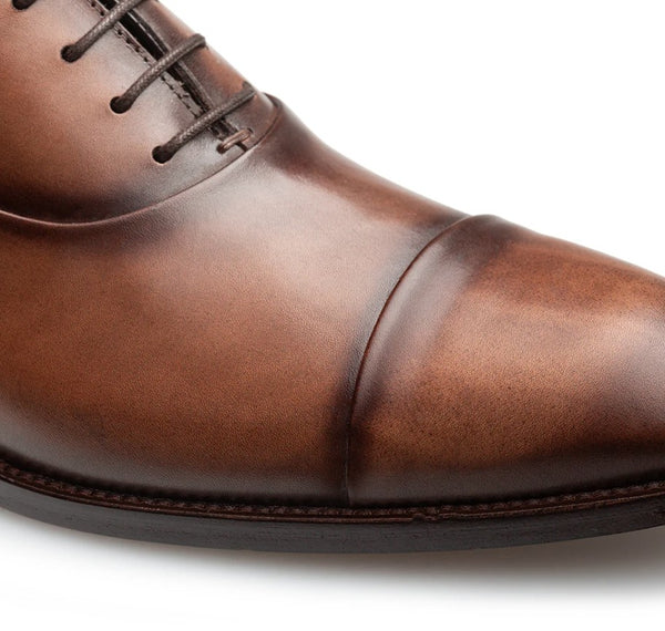 Mezlan Bocelli Cap Toe Oxford - Chestnut