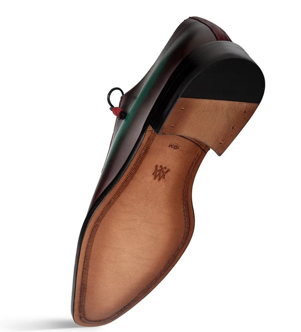 Mezlan Bretton Multi-Tone Oxford - Graphite/Multi