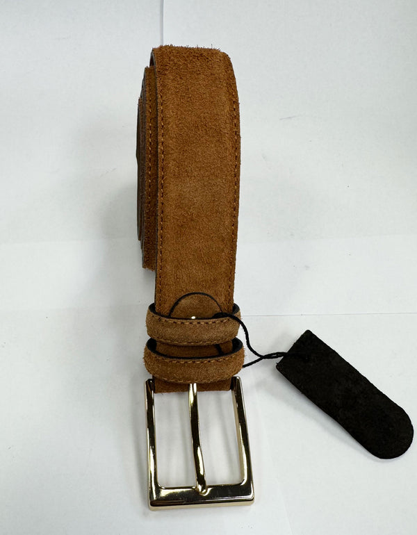 Style: C Collection Suede Belt Camel