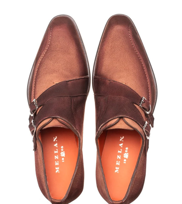 Mezlan Cascade Suede Double Monkstrap - Sport
