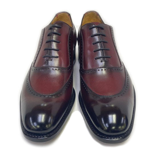 Ugo Vasare Charlton Calfskin Oxford - Burgundy