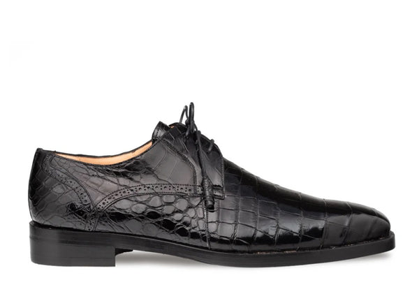 Style: "Dandy" Alligator Derby Forest Black