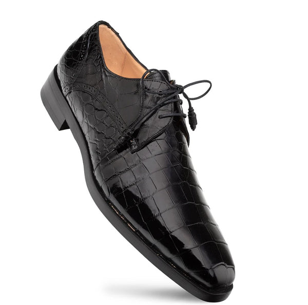 Style: "Dandy" Alligator Derby Forest Black