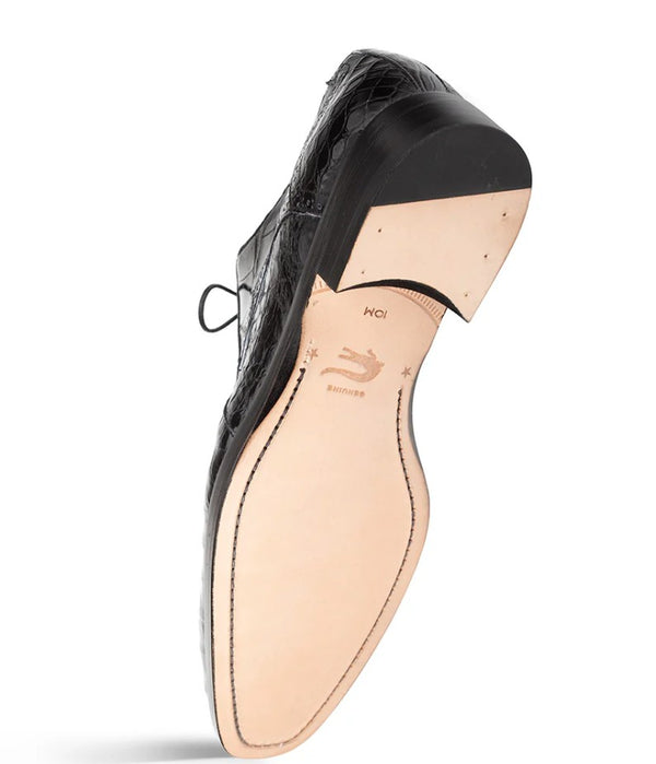 Style: "Dandy" Alligator Derby Forest Black