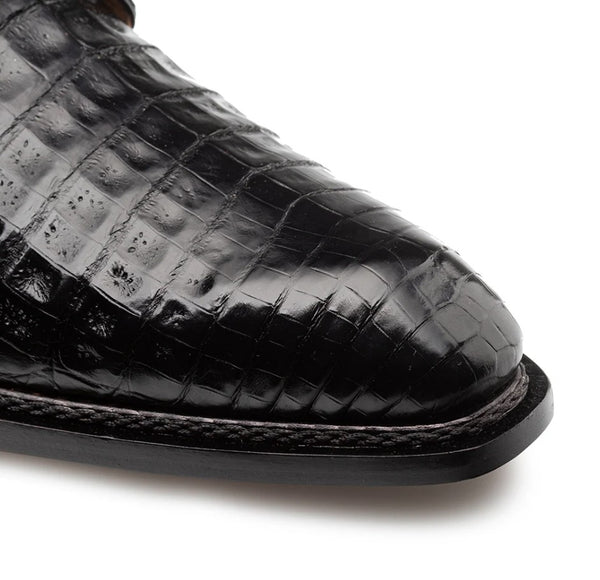Style: "Dandy" Alligator Derby Forest Black