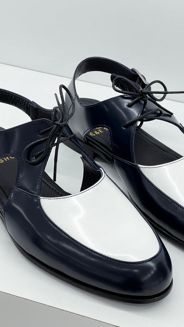 Style: S455-Navy/White