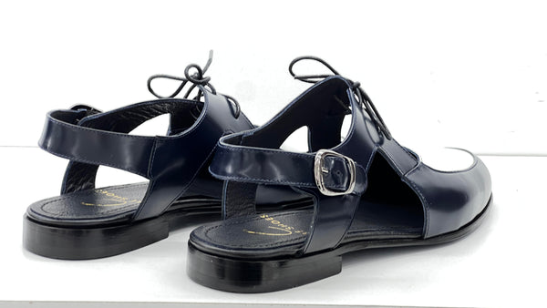 Style: S455-Navy/White