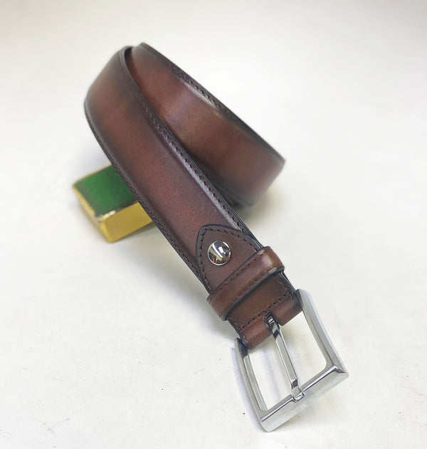 Style: C Collection Brown Leather Belt
