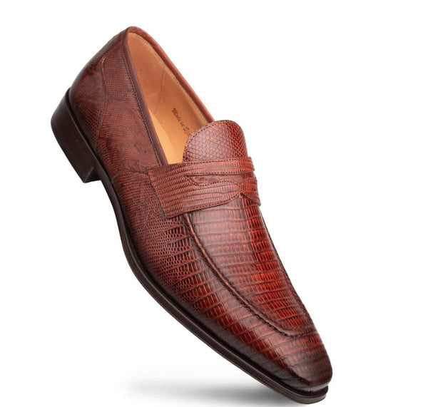 Style: Mayor Lizard Penny Loafer Sport