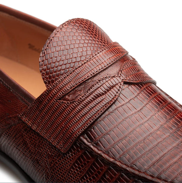 Style: Mayor Lizard Penny Loafer Sport