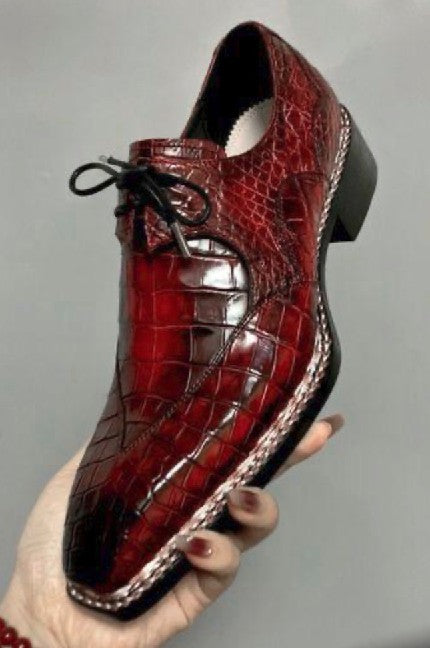 Style: Memphis-Burgundy