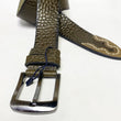 Load image into Gallery viewer, Pebble Leather Belt Olive