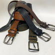 Load image into Gallery viewer, Pebble Leather Belt Olive