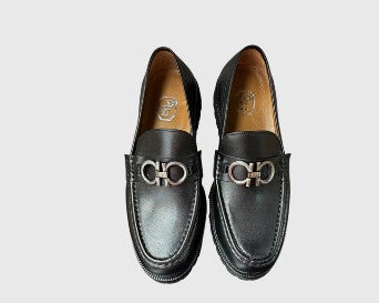 Pelle "Newport" Loafer C178 Black