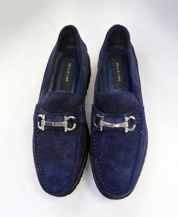 Pelle Newport Suede Loafer - Blue