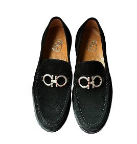 Pelle Suede "Newport" Suede Loafer P041-Black