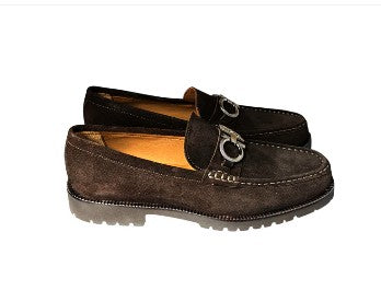 Pelle Suede "Newport" Suede Loafer P043-Brown