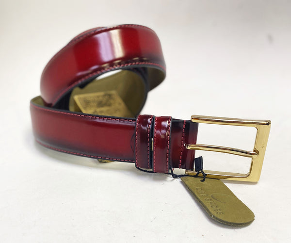 Style: C Collection Red Leather Belt