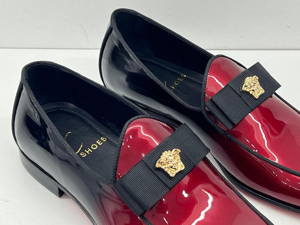 Style: C Collection Red Patent Leather Belt